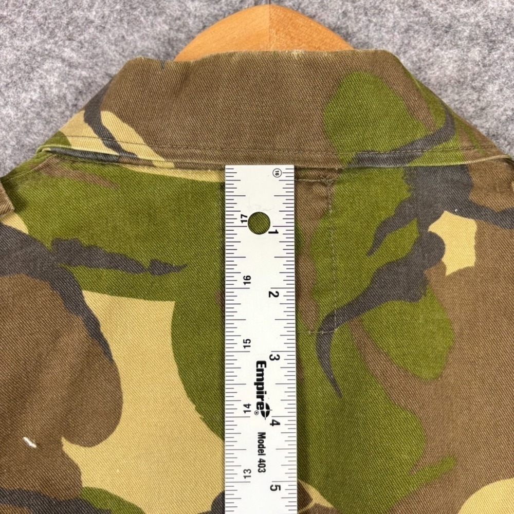 Marquardt + Schulz Military Jacket Mens XL Green Camo Dutch DPM Field Shirt 1992 - Picture 12 of 15